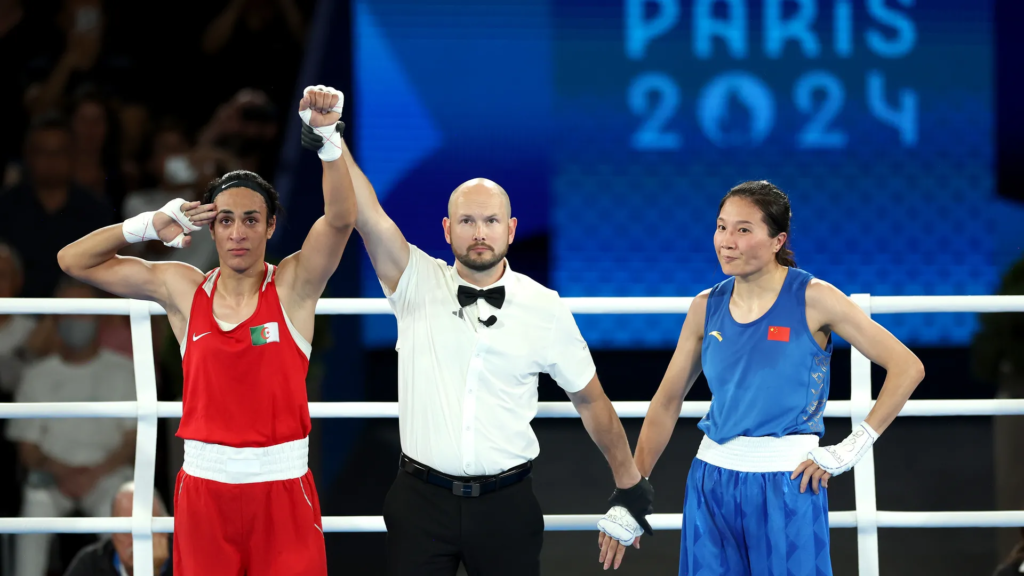 Algerian Boxer Imane Khelif 