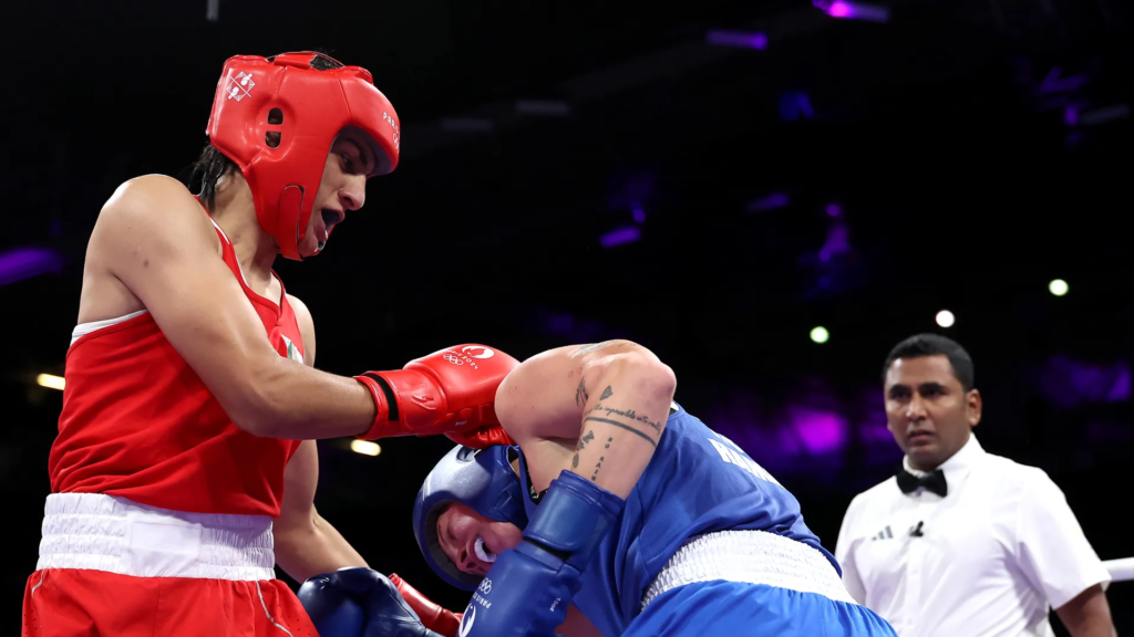 Algerian Boxer Imane Khelif 