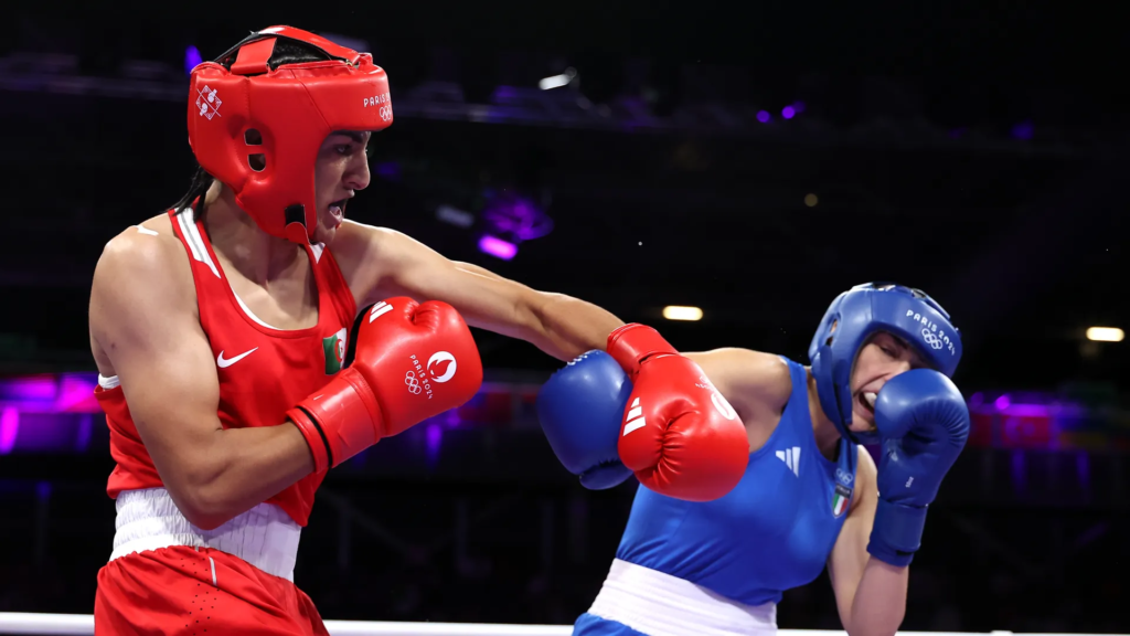 Algerian Boxer Imane Khelif 