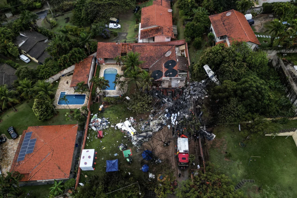 Passenger Plane Tragedy in Brazil: 62 Confirmed Dead in São Paulo Crash